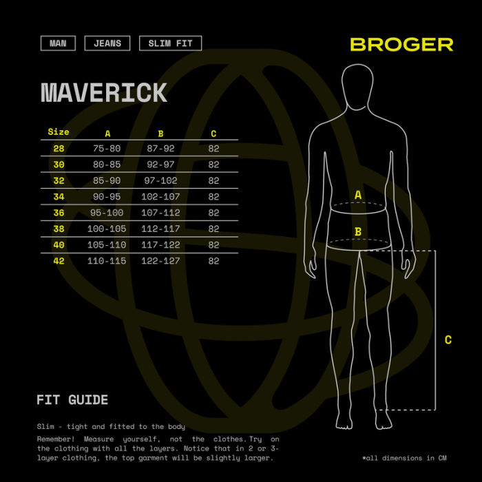 Blugi Broger Maverick, Slim Fit [9]