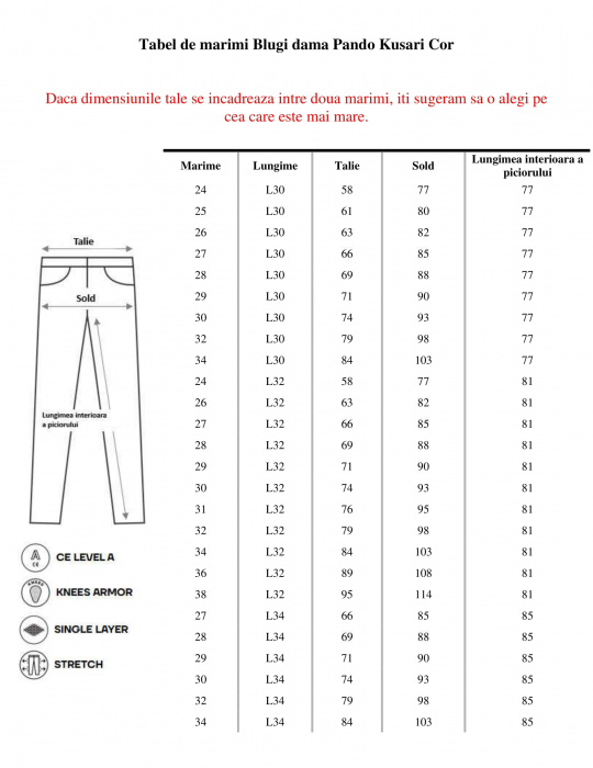 Blugi dama Pando Kusari Cor, Slim fit, Negru/Standard - lichidare stoc! [3]