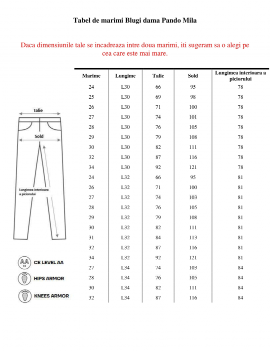 Blugi de dama Pando Mila, Tapered fit [2]