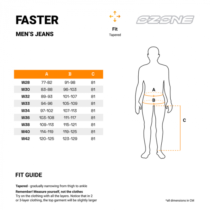 Blugi Ozone Faster, Tapered Fit [9]
