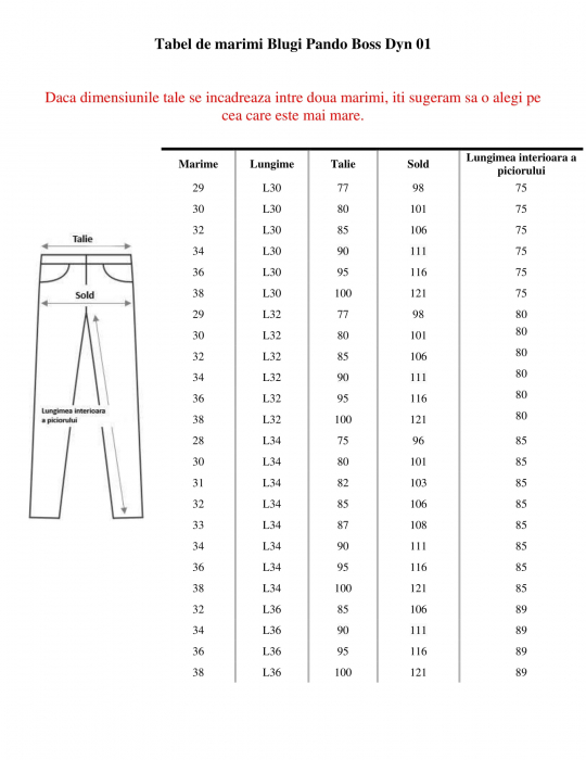 Blugi Pando Boss Dyn 01, Slim fit [4]