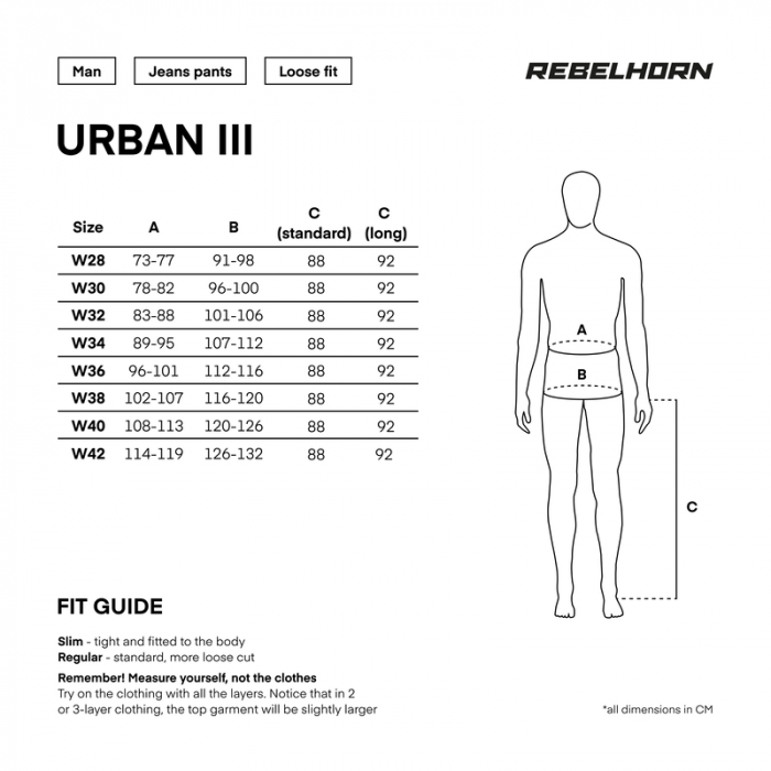 Blugi moto Rebelhorn Urban III [4]
