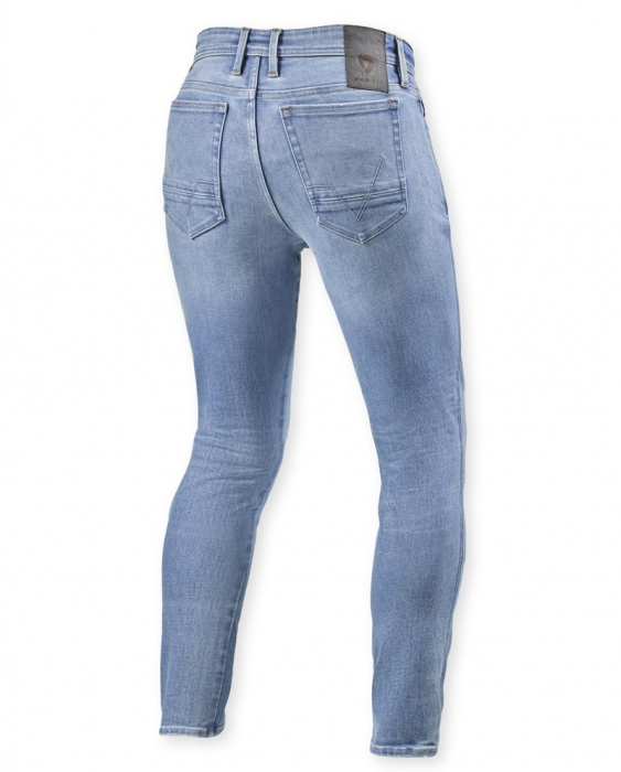 Blugi REV'IT! Piston 3, Skinny fit, Albastru deschis [2]