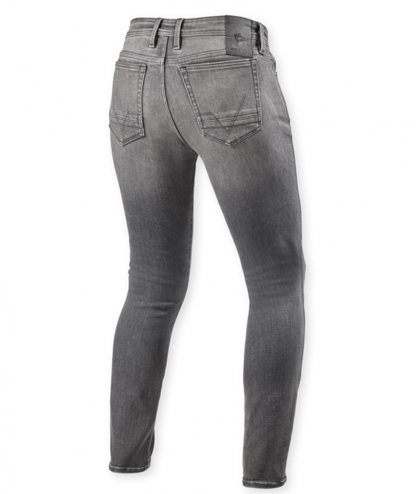 Blugi REV'IT! Piston 3, Skinny fit, Gri [2]