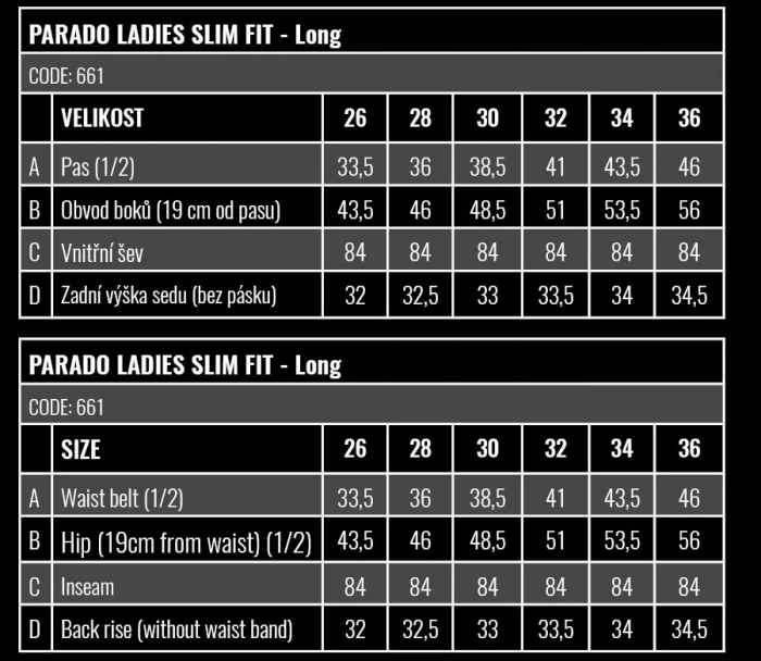 Blugi Trilobite Parado Lady Slim Fit, Negru [6]