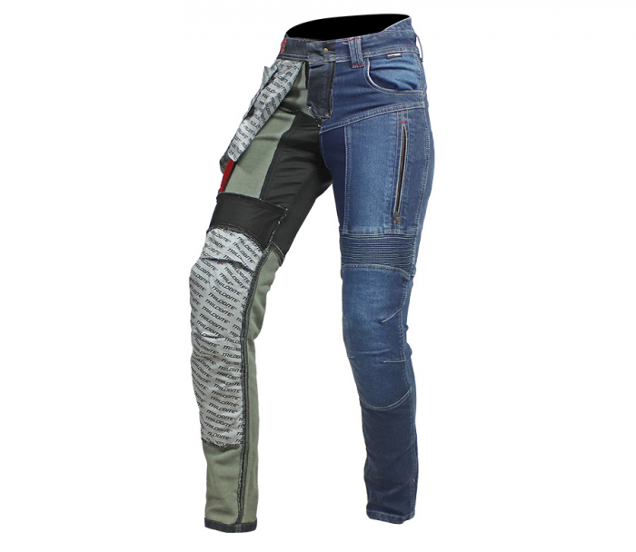 Blugi Trilobite Parado monolayer Lady, Slim Fit, Albastru [12]