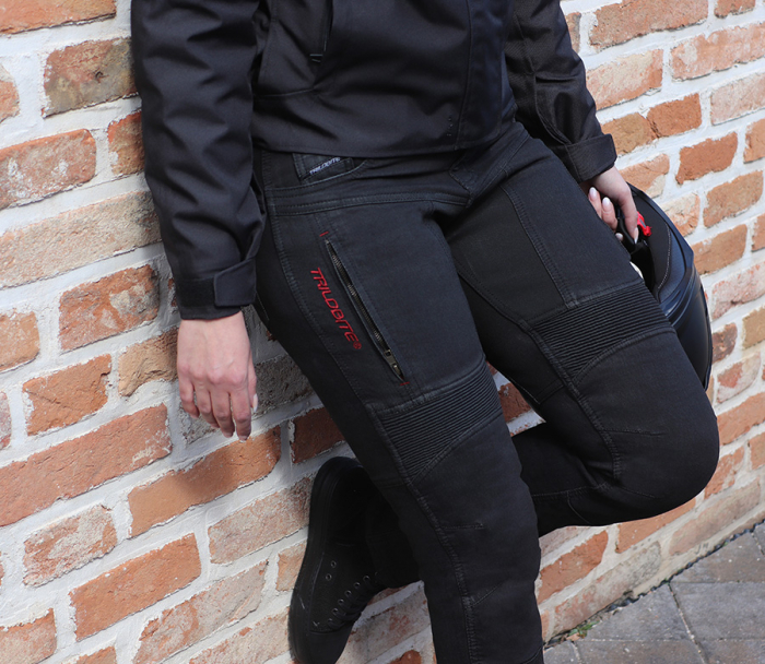 Blugi Trilobite Parado monolayer Lady, Slim Fit, Negru [5]