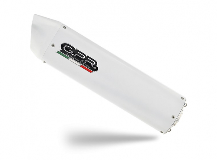 Bolt-on silencer GPR ALBUS HY.3.ALB White glossy including removable db killer [3]