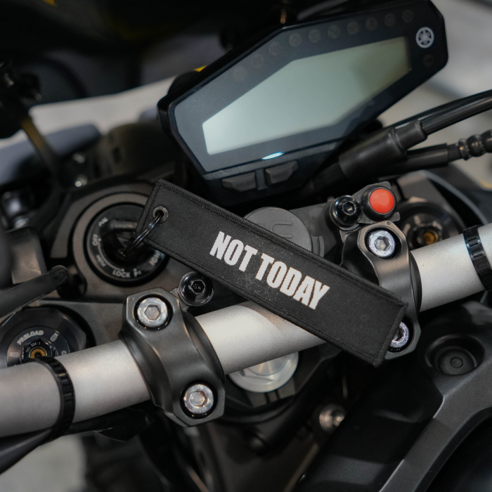 Breloc textil VYROS Death Can Wait [2]