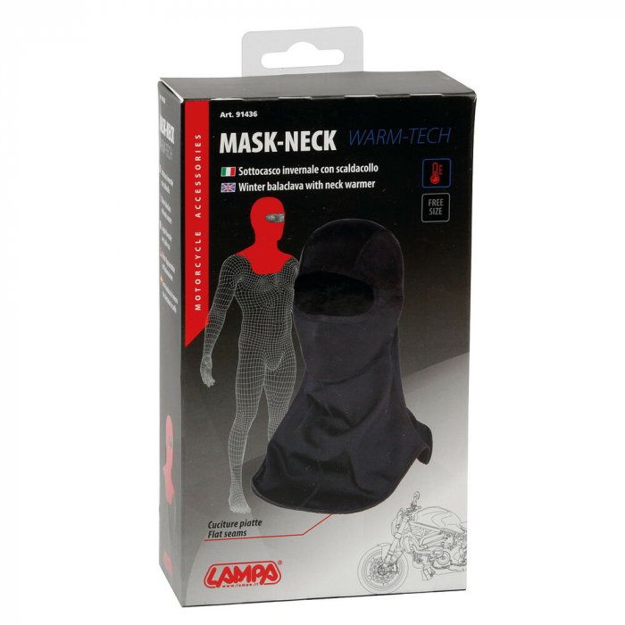Cagula moto cu protectie de gat Lampa Mask-Neck [5]