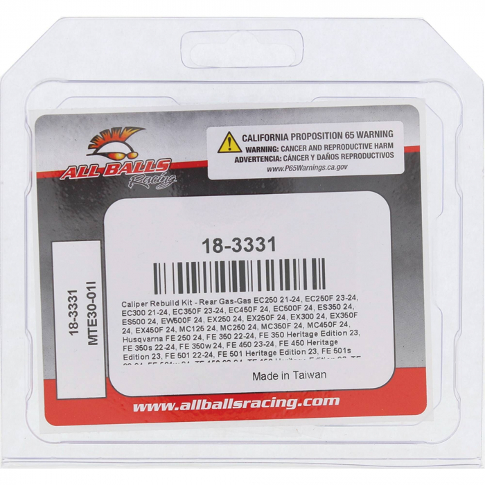 Caliper Rebuild Kit All Balls Racing CRK18-3331 [4]