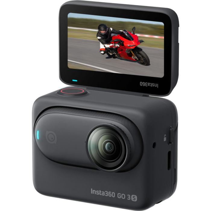 Camera de actiune Insta360 Go 3S Motorcycle In-Helmet POV Bundle [3]