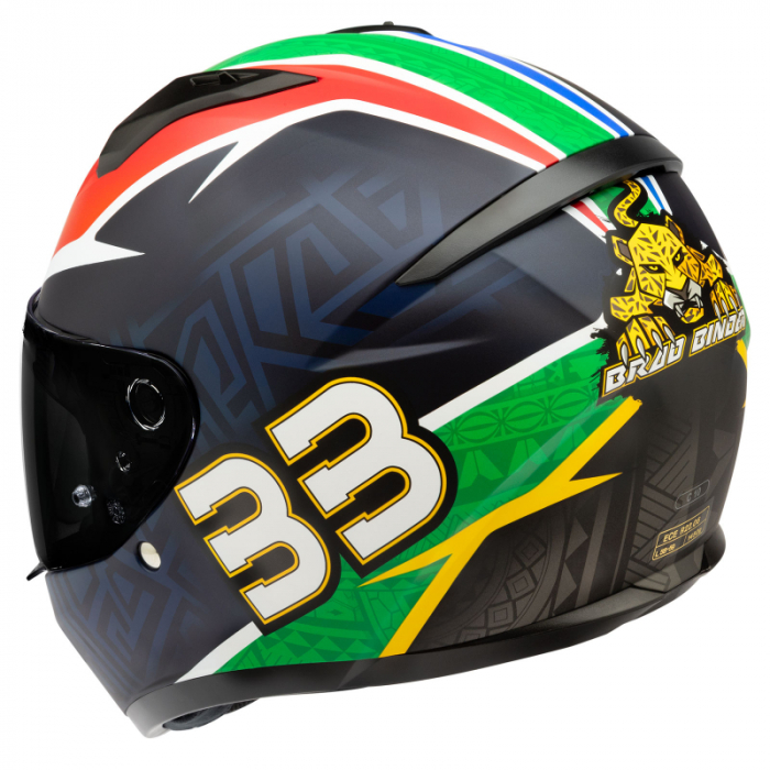 Casca HJC C10 Brad Binder [5]