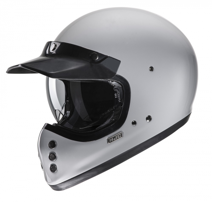 Casca retro off road HJC V60 Solid  [3]