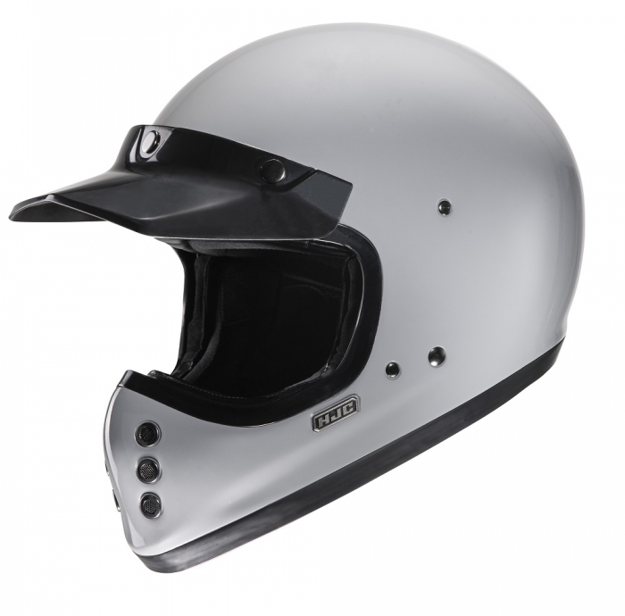 Casca retro off road HJC V60 Solid  [2]