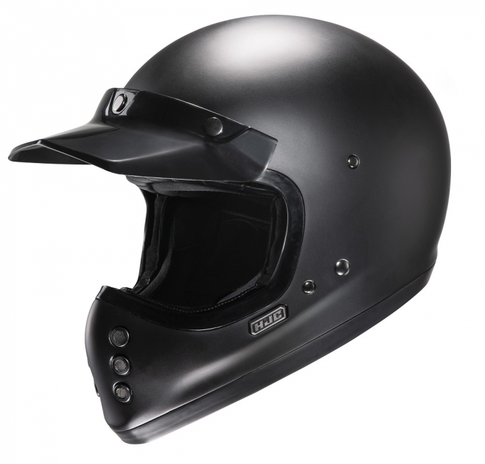 Casca retro off road HJC V60 Solid  [3]