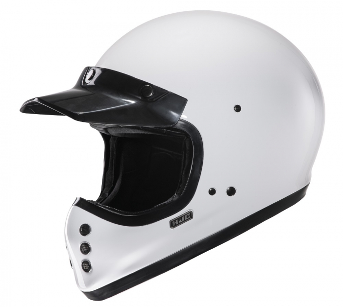Casca retro off road HJC V60 Solid  [2]