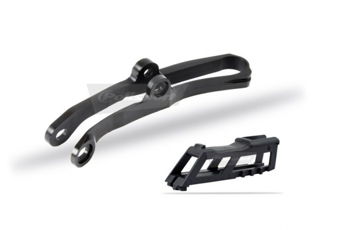 Chain guide / slider kit POLISPORT Negru [1]