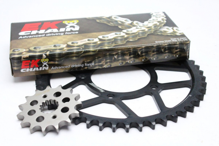 Chain kit EK PREMIUM EK + SUPERSPROX with gold MVXZ chain -absolute TOP quality [1]