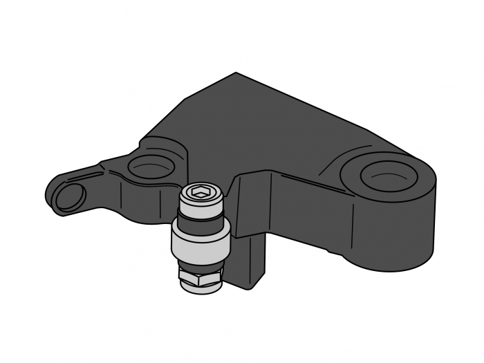 Clutch lever adapter PUIG 20823N Negru [1]