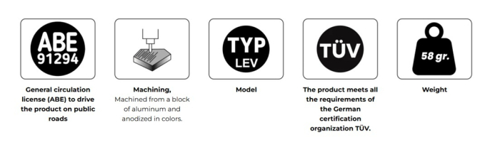 Clutch lever adapter PUIG 21921N Negru [2]
