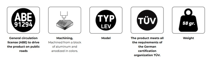 Clutch lever adapter PUIG 22722N Negru [2]