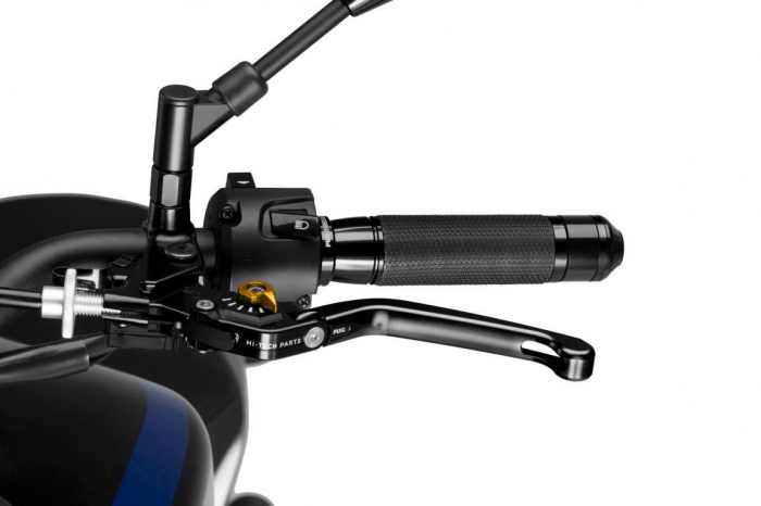 Clutch lever without adapter PUIG 3.0 210NO foldable black/gold [1]