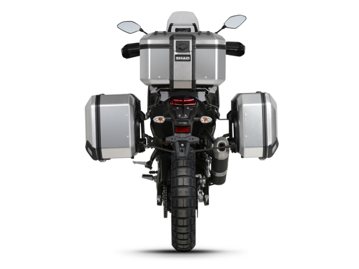 Set complet de cutii de aluminiu SHAD TERRA, 37L cutie centrala si 36L / 47L cutii laterale, incluzand set de montaj si placa SHAD YAMAHA Tenere 700 XTZ690 [2]