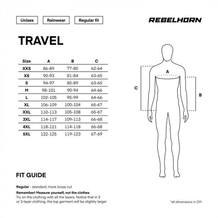 Combinezon de ploaie Rebelhorn Travel RS [9]