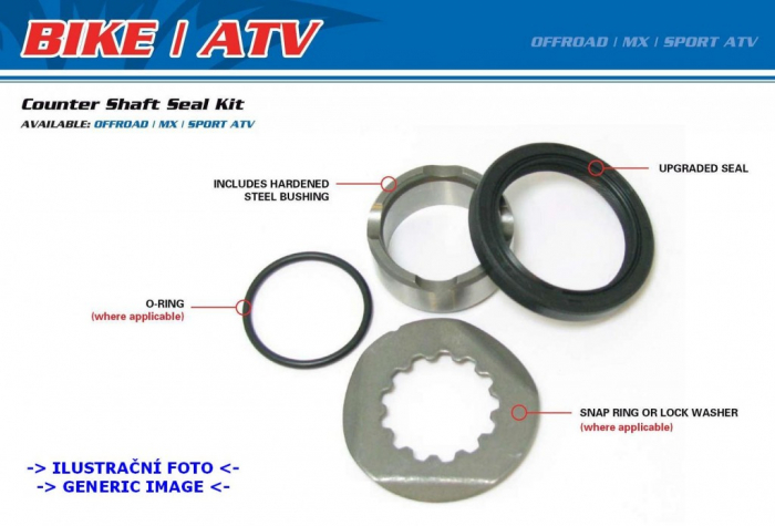 Countershaft Washer All Balls Racing CSW25-6018 (pack of 10) [1]