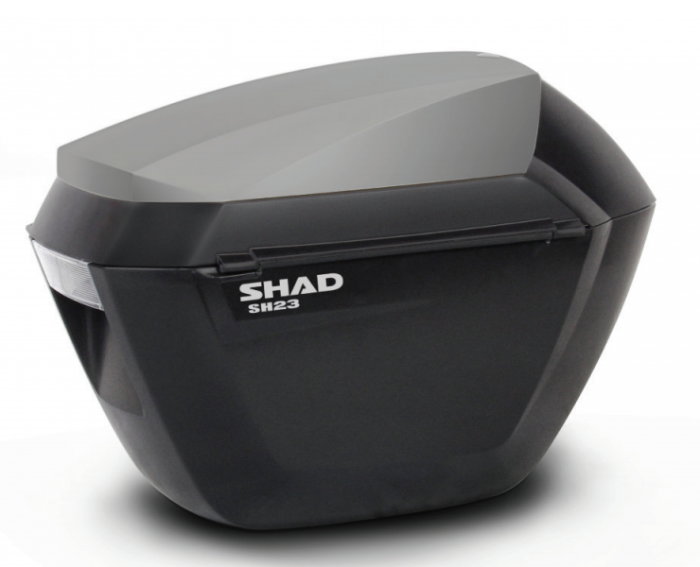 Cutii laterale cu capace colorate SHAD SH23 new titanium [1]