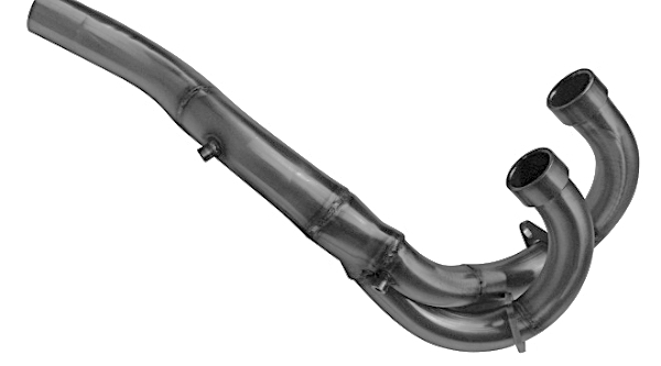 Decat pipe GPR CO.Y.59.DEC Brushed Stainless steel [1]