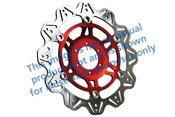 Disc de frana EBC VR669RED Rosu [1]