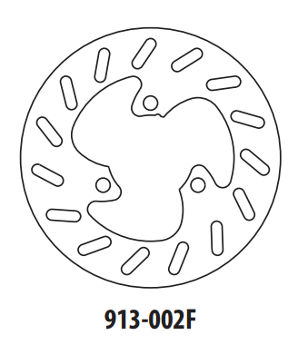 Disc de frana GOLDFREN 913-002F fata 190 mm [1]