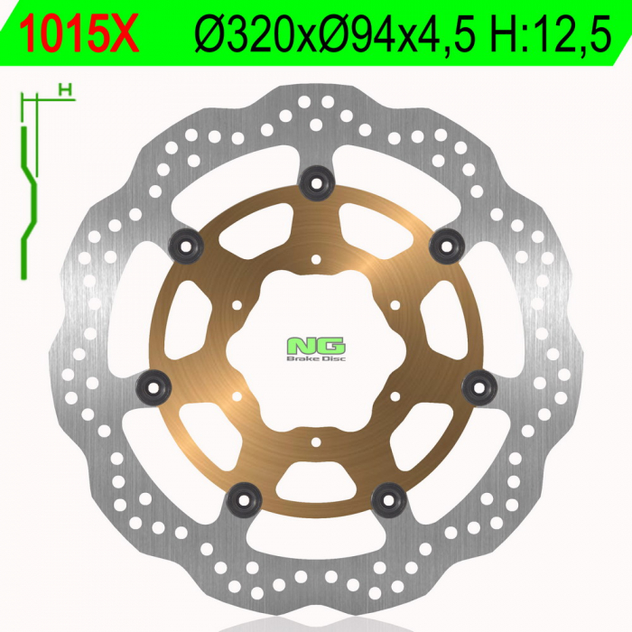 Disc de frana NG 1015X [1]
