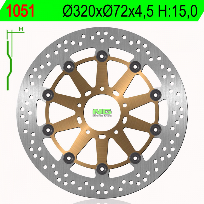 Disc de frana NG 1051 [1]