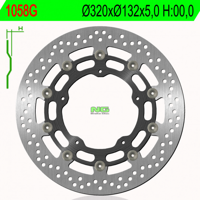 Disc de frana NG 1058G [1]
