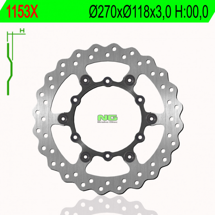 Disc de frana NG 1153X [1]