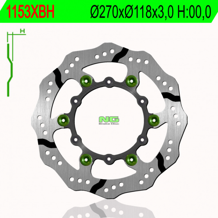 Disc de frana NG 1153XBH [1]