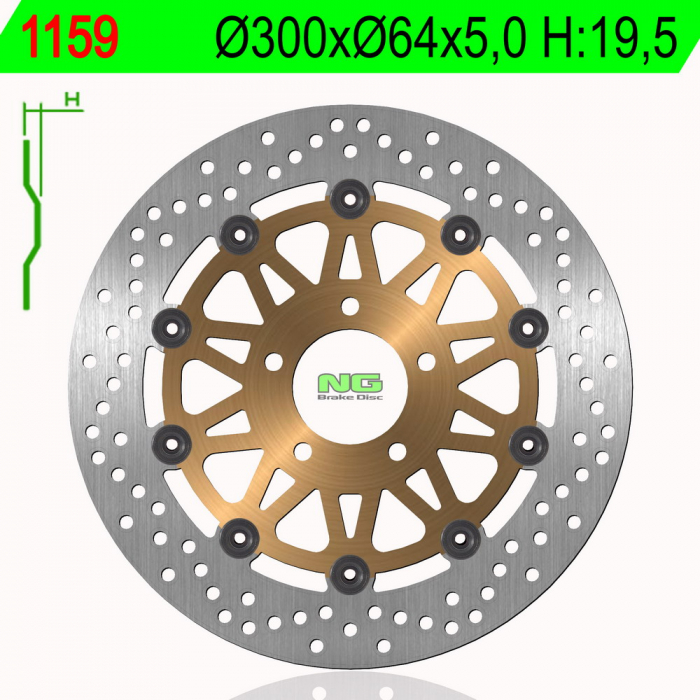 Disc de frana NG 1159 [1]