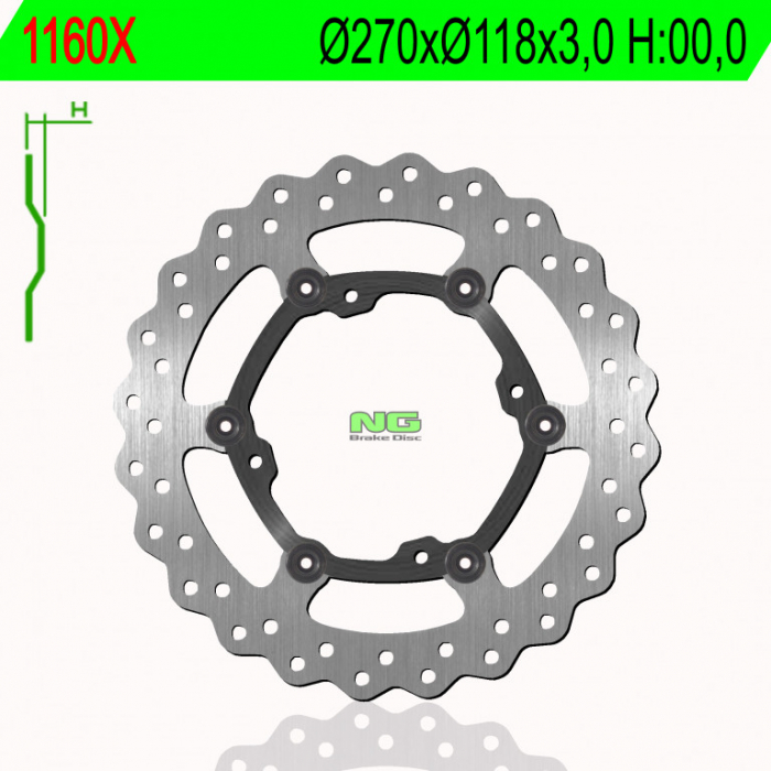 Disc de frana NG 1160X [1]
