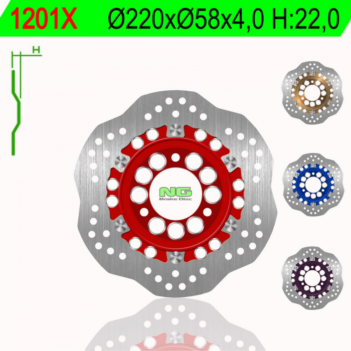 Disc de frana NG 1201X [1]