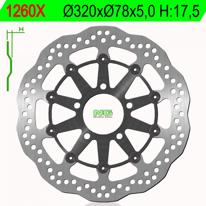 Disc de frana NG 1260X [1]