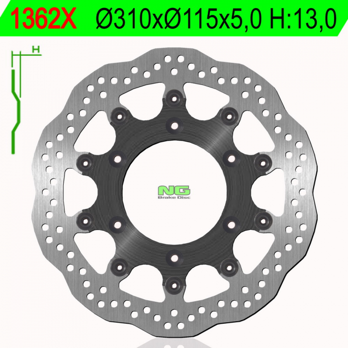 Disc de frana NG 1362X [1]