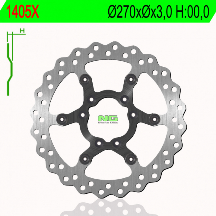 Disc de frana NG 1405X [1]