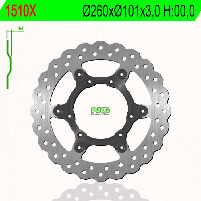 Disc de frana NG 1510X [1]