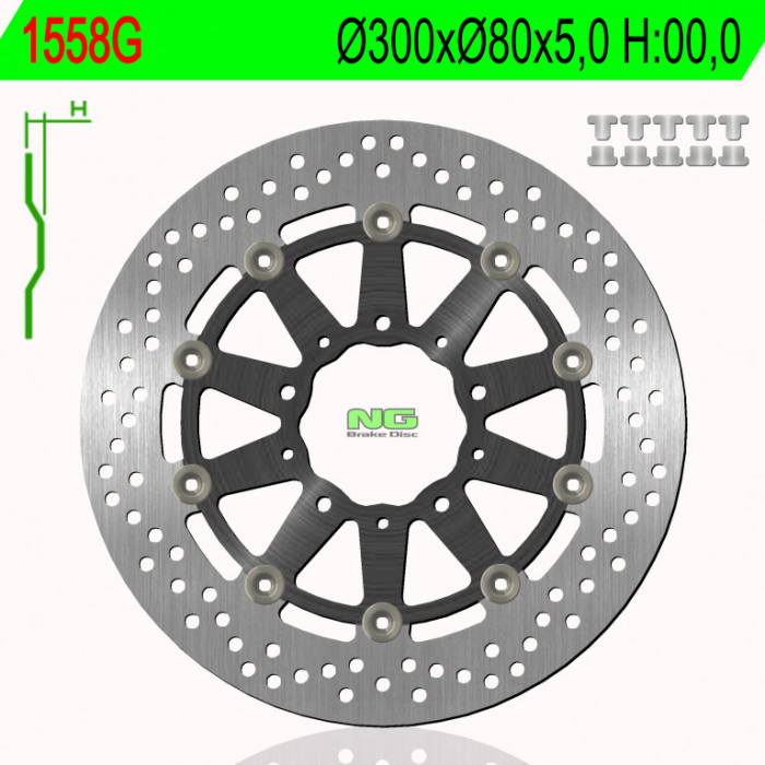 Disc de frana NG 1558G [1]