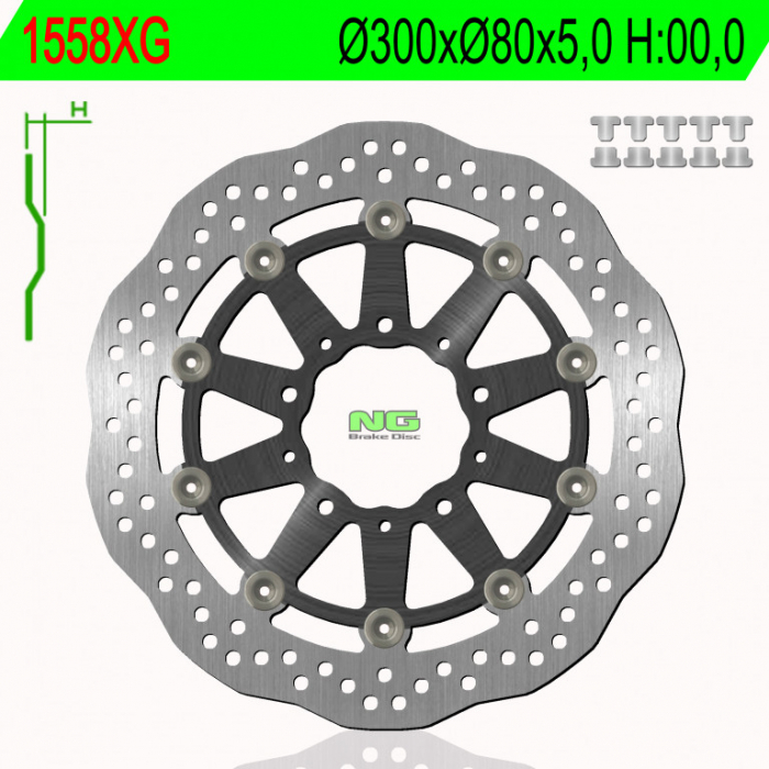 Disc de frana NG 1558XG [1]