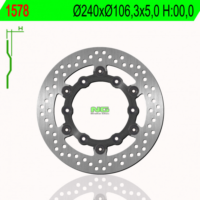 Disc de frana NG 1578 [1]