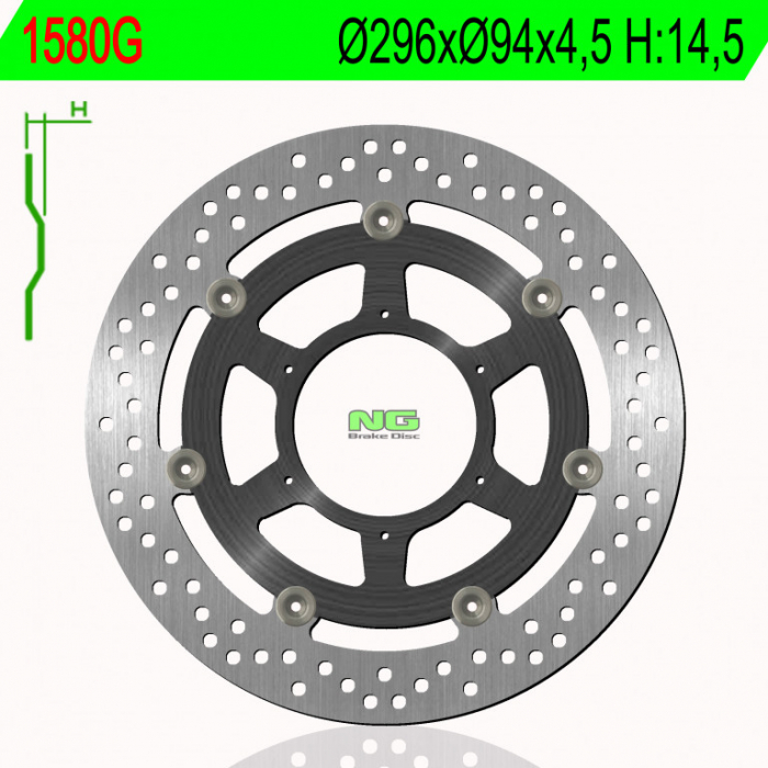 Disc de frana NG 1580G [1]